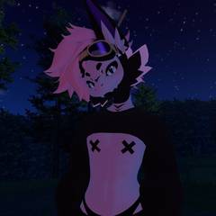 Avatar wearing an aidenfur hairstyle