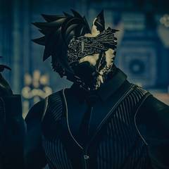 Avatar wearing an aidenfur hairstyle