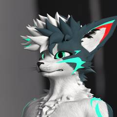 Avatar wearing an aidenfur hairstyle