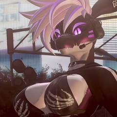Avatar wearing an aidenfur hairstyle