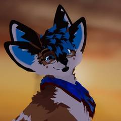 Avatar wearing an aidenfur hairstyle