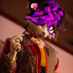 Avatar wearing an aidenfur hairstyle