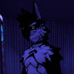 Avatar wearing an aidenfur hairstyle
