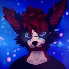 Avatar wearing an aidenfur hairstyle