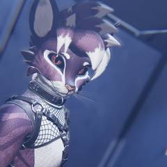 Avatar wearing an aidenfur hairstyle