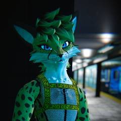 Avatar wearing an aidenfur hairstyle