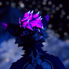 Avatar wearing an aidenfur hairstyle