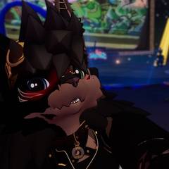 Avatar wearing an aidenfur hairstyle