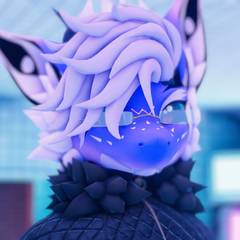 Avatar wearing an aidenfur hairstyle
