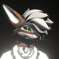 Avatar wearing an aidenfur hairstyle