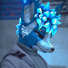 Avatar wearing an aidenfur hairstyle