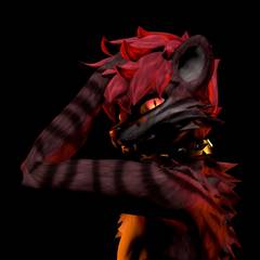 Avatar wearing an aidenfur hairstyle