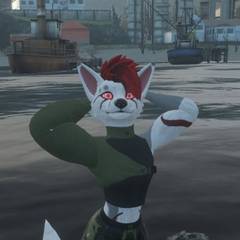 Avatar wearing an aidenfur hairstyle