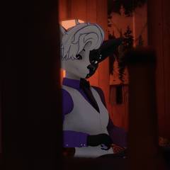 Avatar wearing an aidenfur hairstyle
